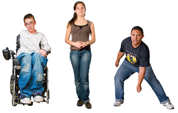 A group of young people