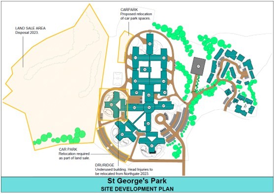 St George's Park site development plan