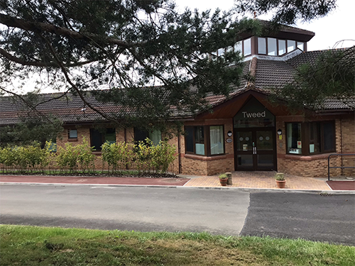 Front entrance to Tweed Unit