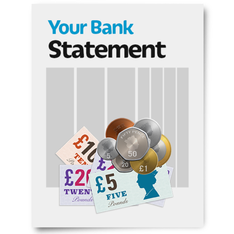 A bank statement