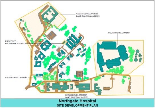 Northgate Hospital site development plan