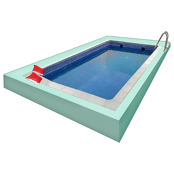 A small swimming pool