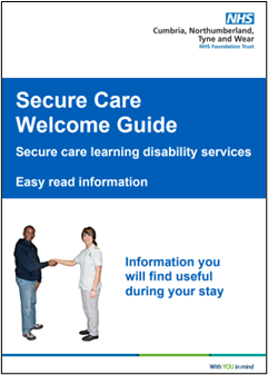 Front cover of the welcome guide
