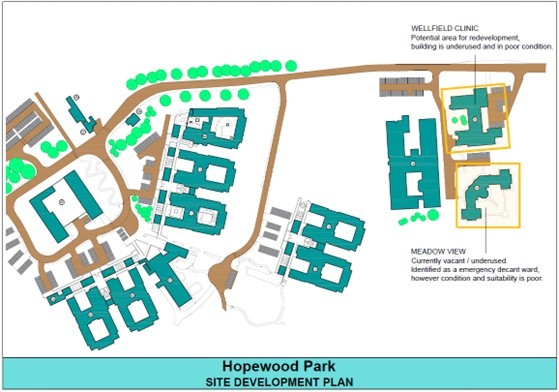 Hopewood Park site development plan