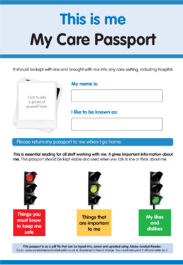 Image of a care passport